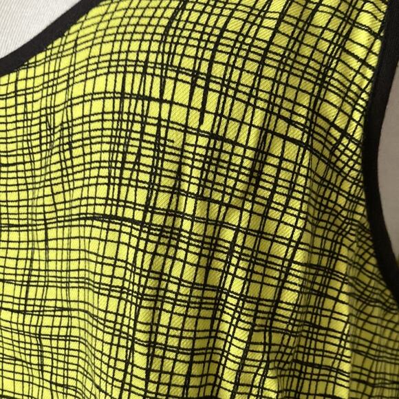 French Connection Yellow & Black Pullover Top, Size 6 - Picture 6 of 9